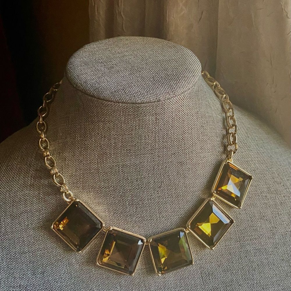 Banana Republic Crystal Statement Necklace